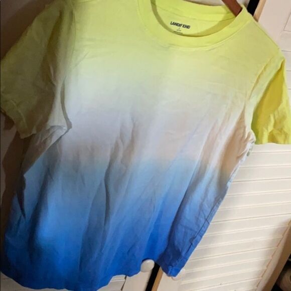 Lands End Boys Ombré T-shirt - Picture 2 of 3